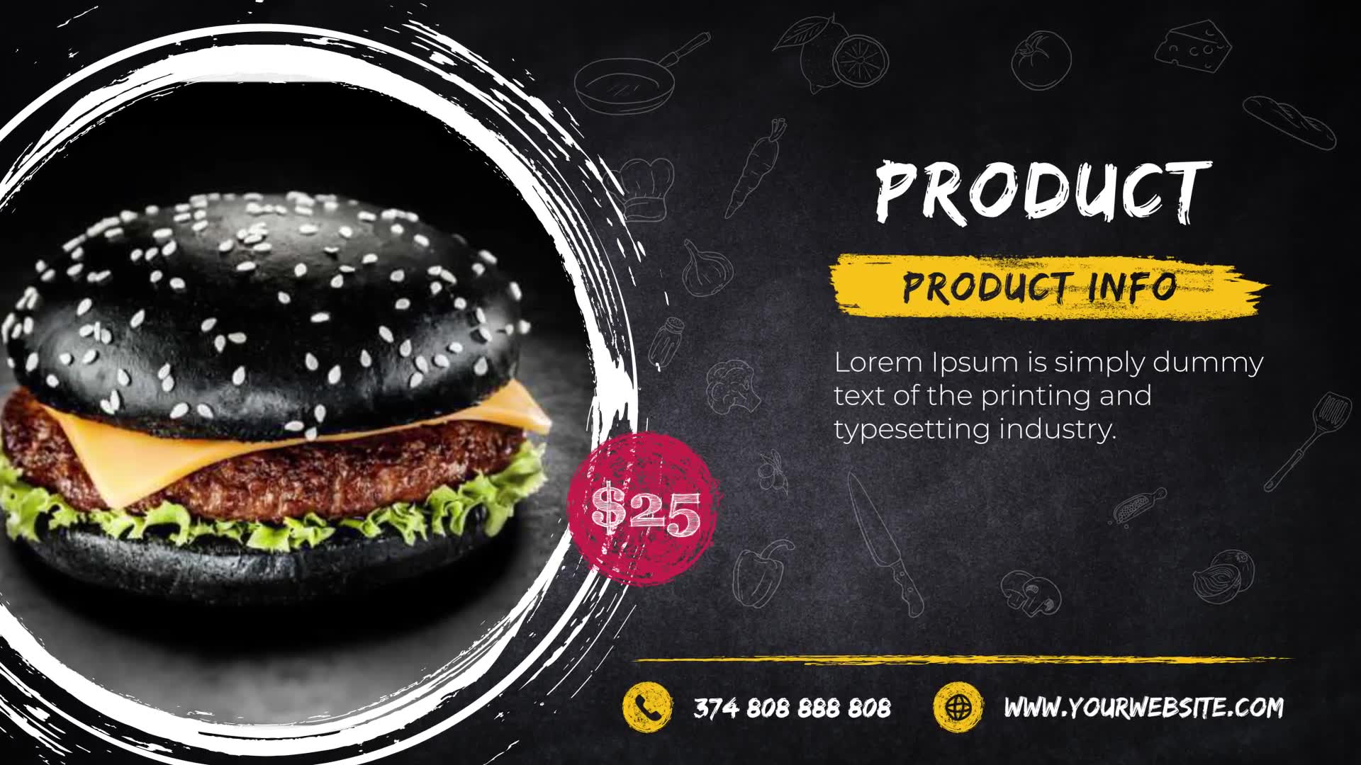 Food Menu Promo Videohive 22524935 After Effects Image 2