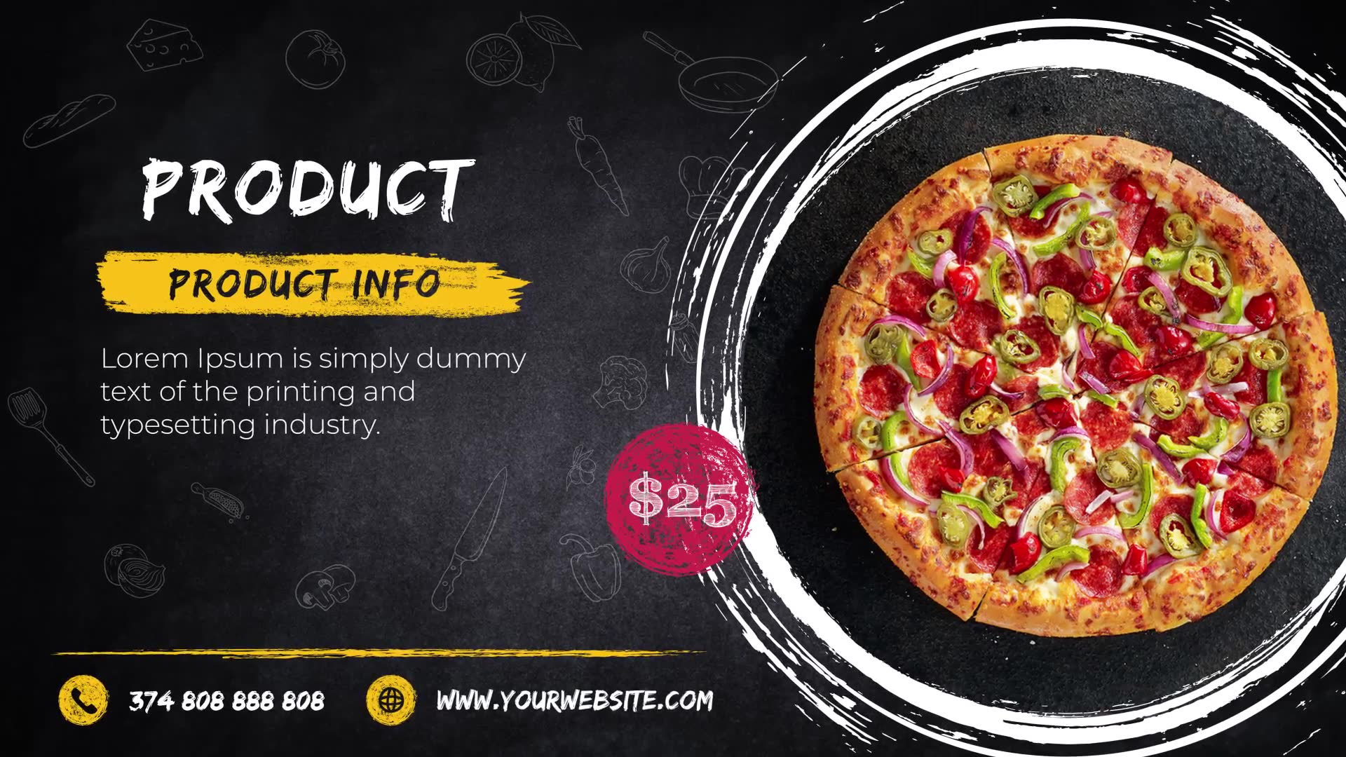 Food Menu Promo Videohive 22524935 After Effects Image 3