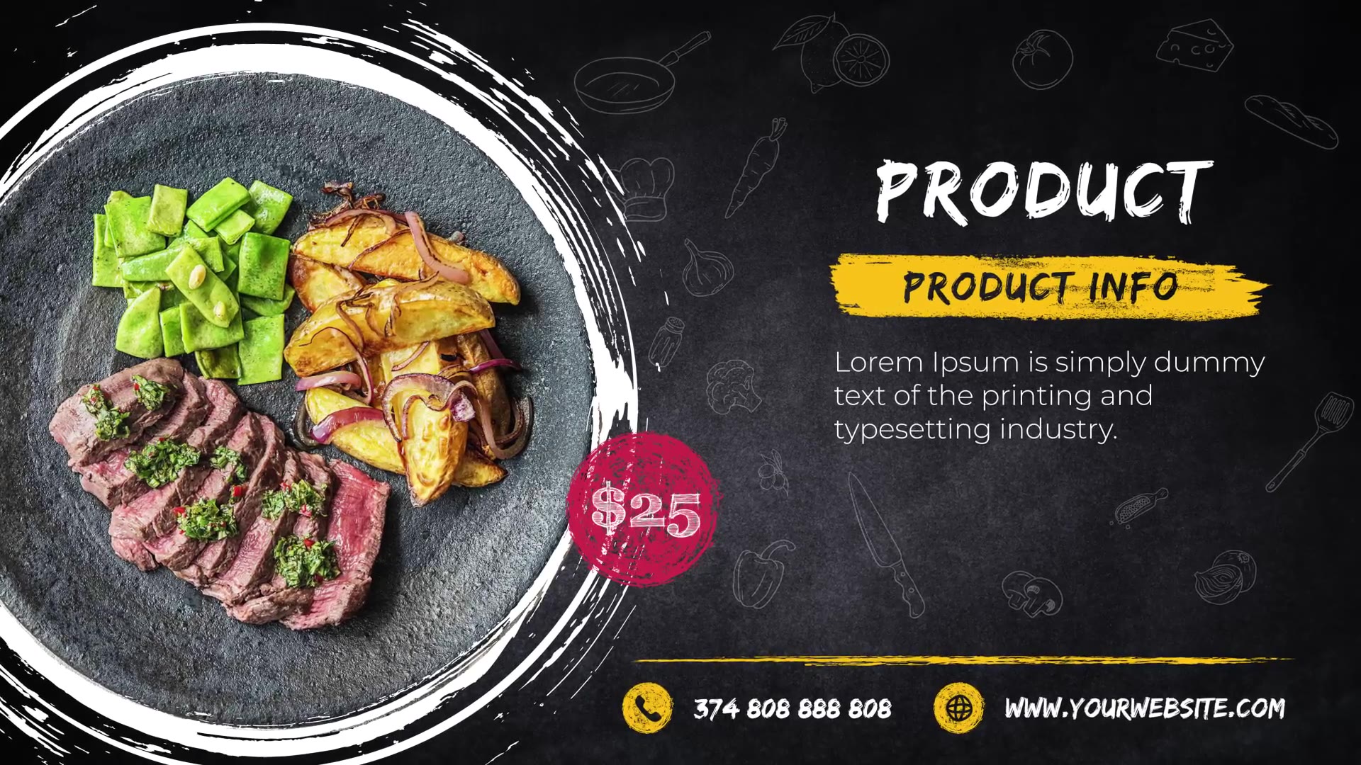 Food Menu Promo Videohive 22524935 After Effects Image 4