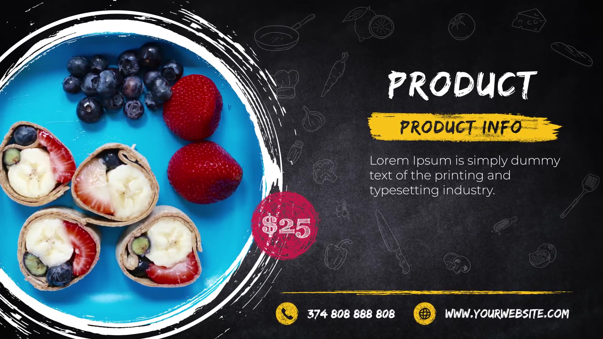 Food Menu Promo Videohive 22524935 After Effects Image 6