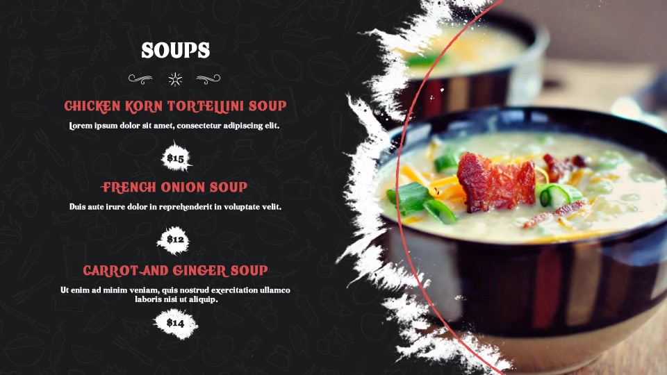 Food Menu Promo Videohive 24338108 After Effects Image 11