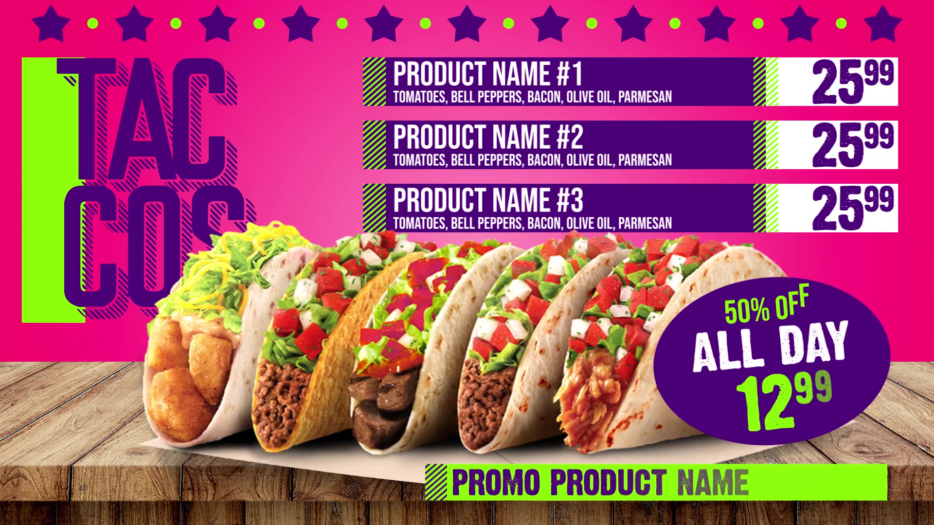 Food Menu Restaurant Promotion Videohive 24640887 After Effects Image 4