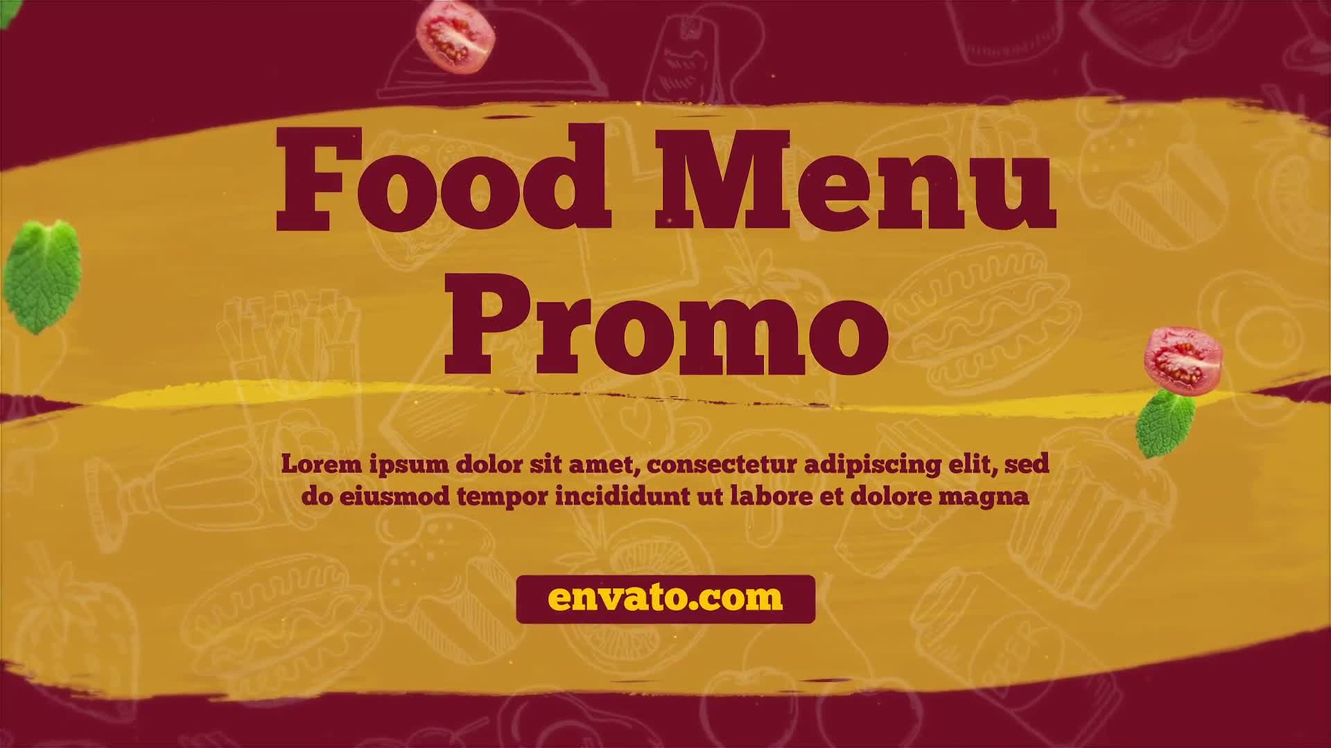 Food Menu Slideshow Videohive 33691022 After Effects Image 1