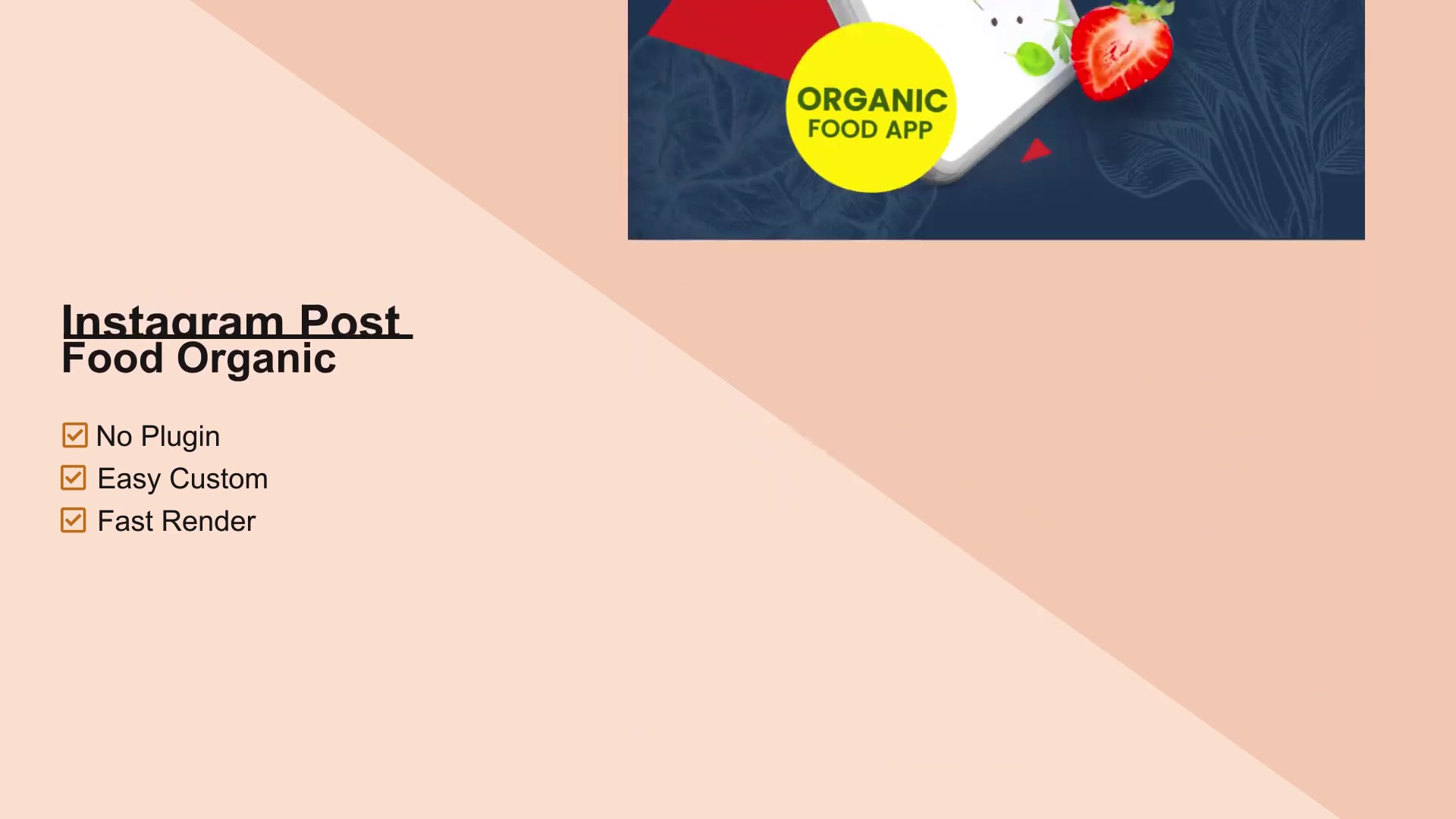 Food Organic Instagram Post Mogrt 10 Videohive 33693424 Premiere Pro Image 12