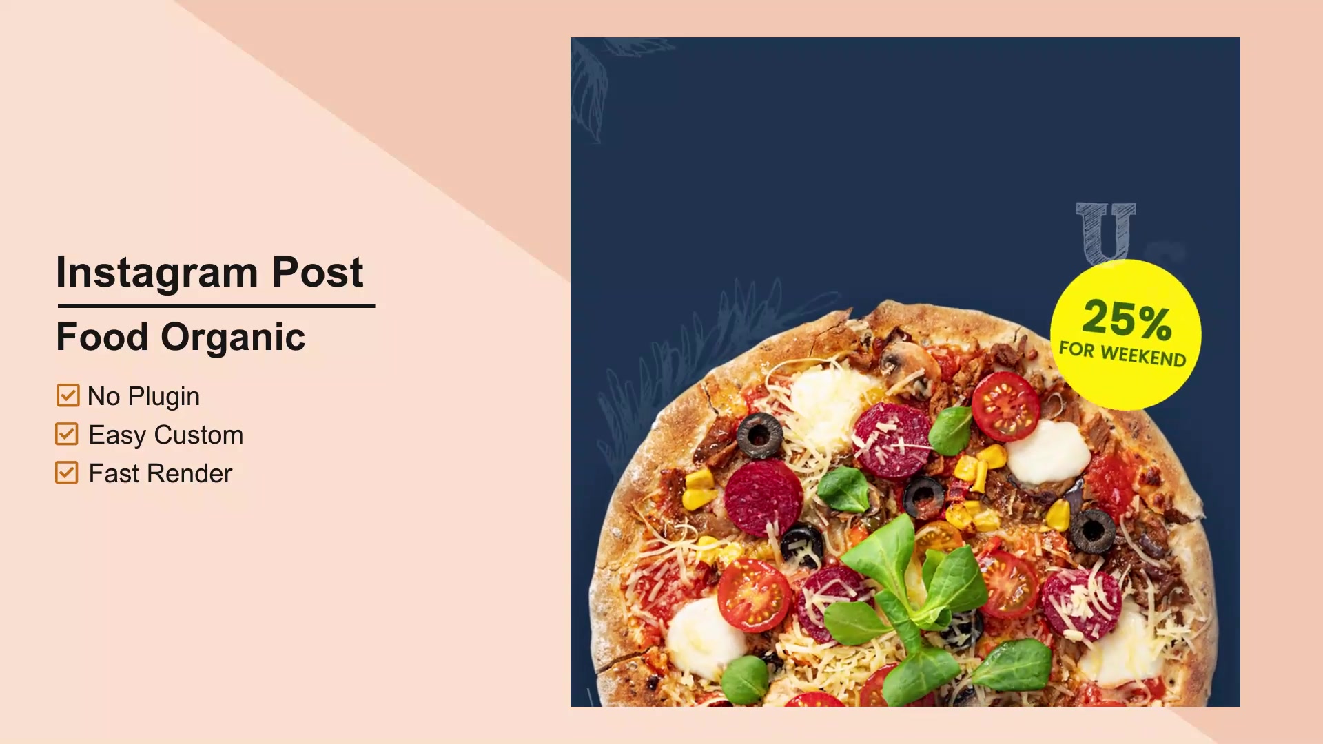 Food Organic Instagram Post V10 Videohive 27667167 After Effects Image 10