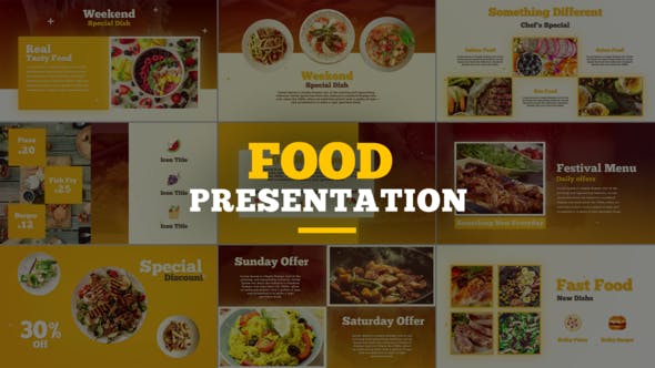 Food Presentation - Download 23079197 Videohive