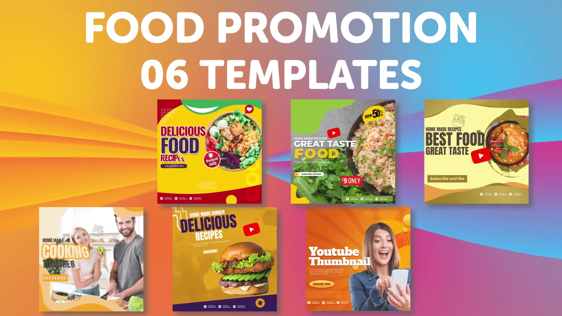 Food Promo Instagram Ad V52 Videohive 33430436 After Effects Image 2