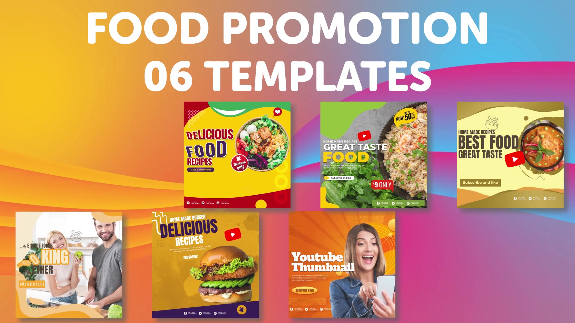 Food Promo Instagram Ad V52 Videohive 33430436 After Effects Image 3