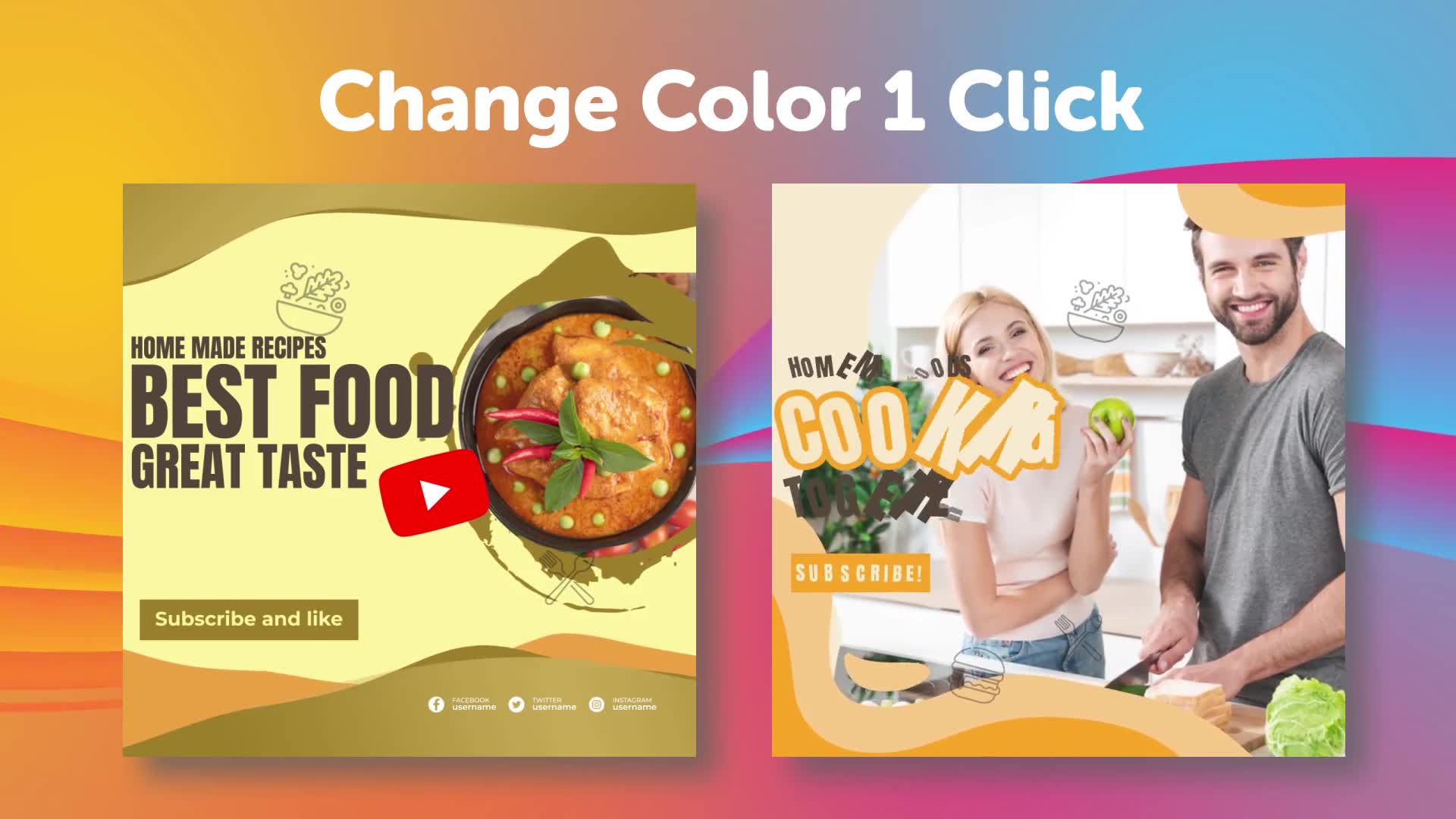 Food Promo Instagram Ad V52 Videohive 33430436 After Effects Image 7