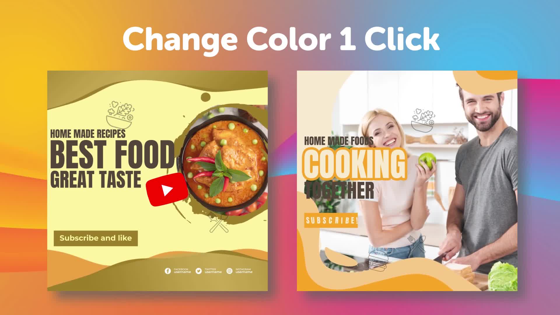 Food Promo Instagram Ad V52 Videohive 33430436 After Effects Image 8