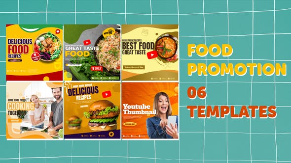 Food Promo Instagram Ad V52 - 33430436 Download Videohive