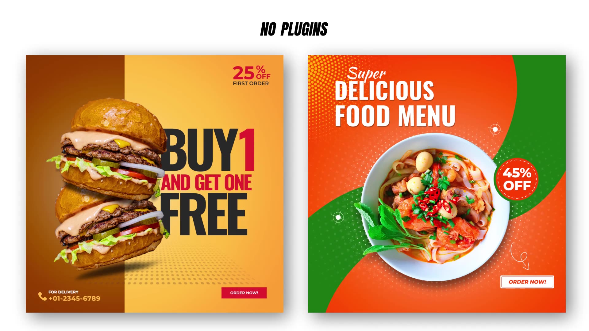 Food Promo Instagram Post V25 Videohive 29485425 After Effects Image 5