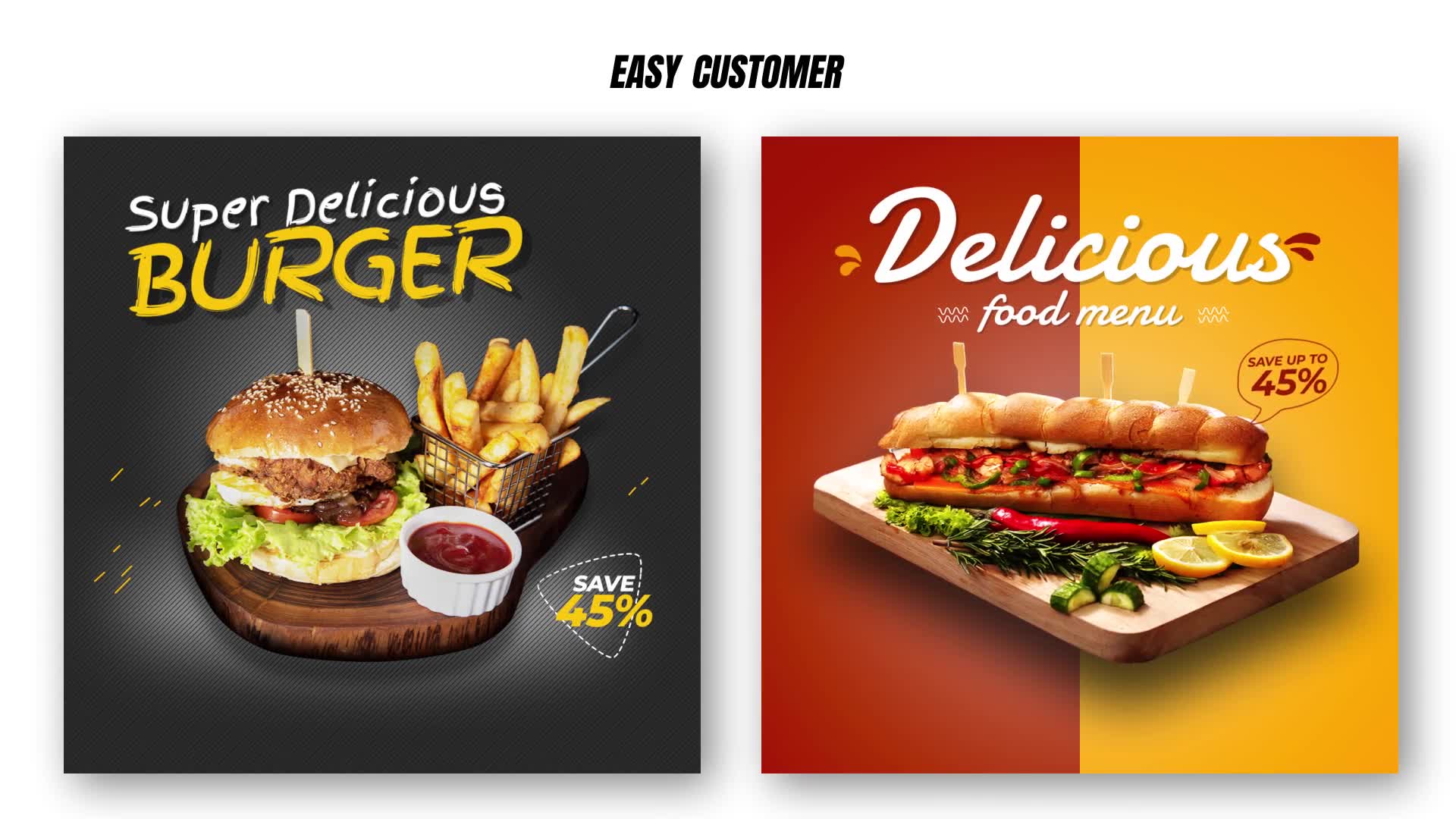 Food Promo Instagram Post V25 Videohive 29485425 After Effects Image 7