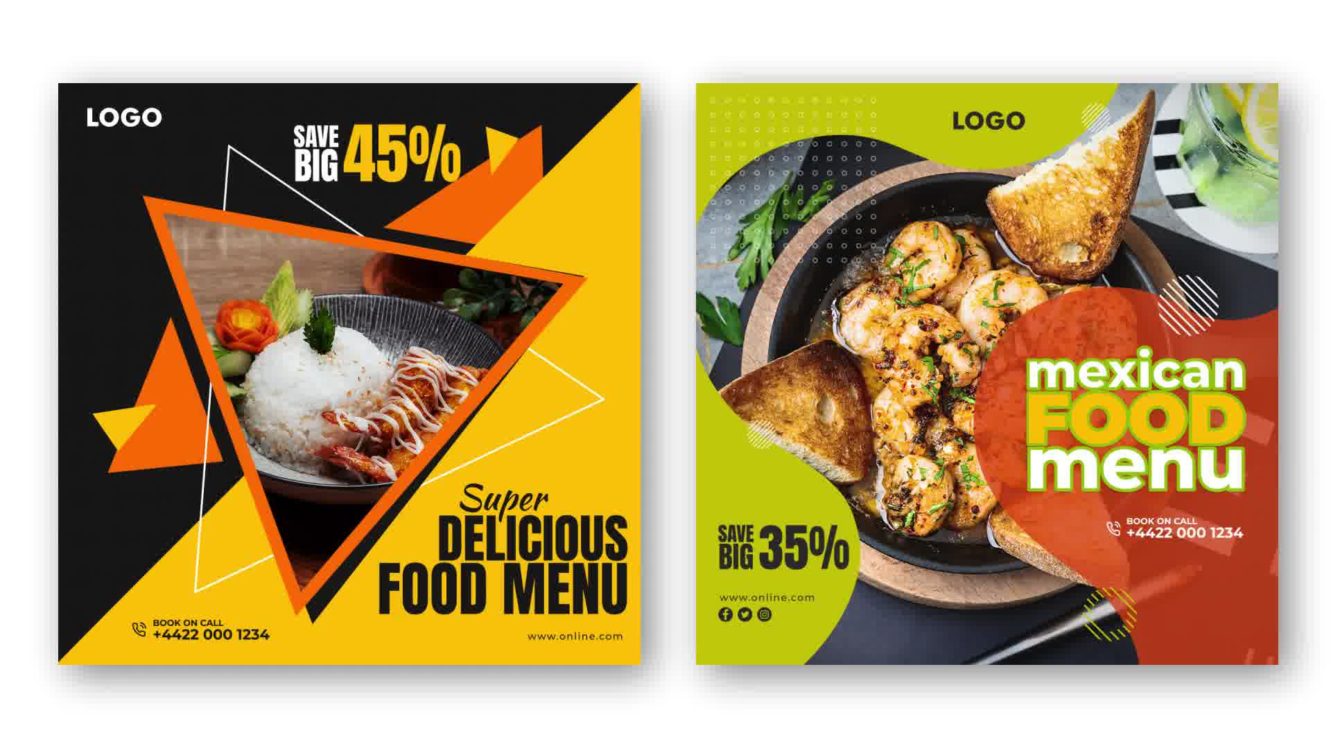 Food Promo Instagram Post V29 Videohive 29603082 After Effects Image 11