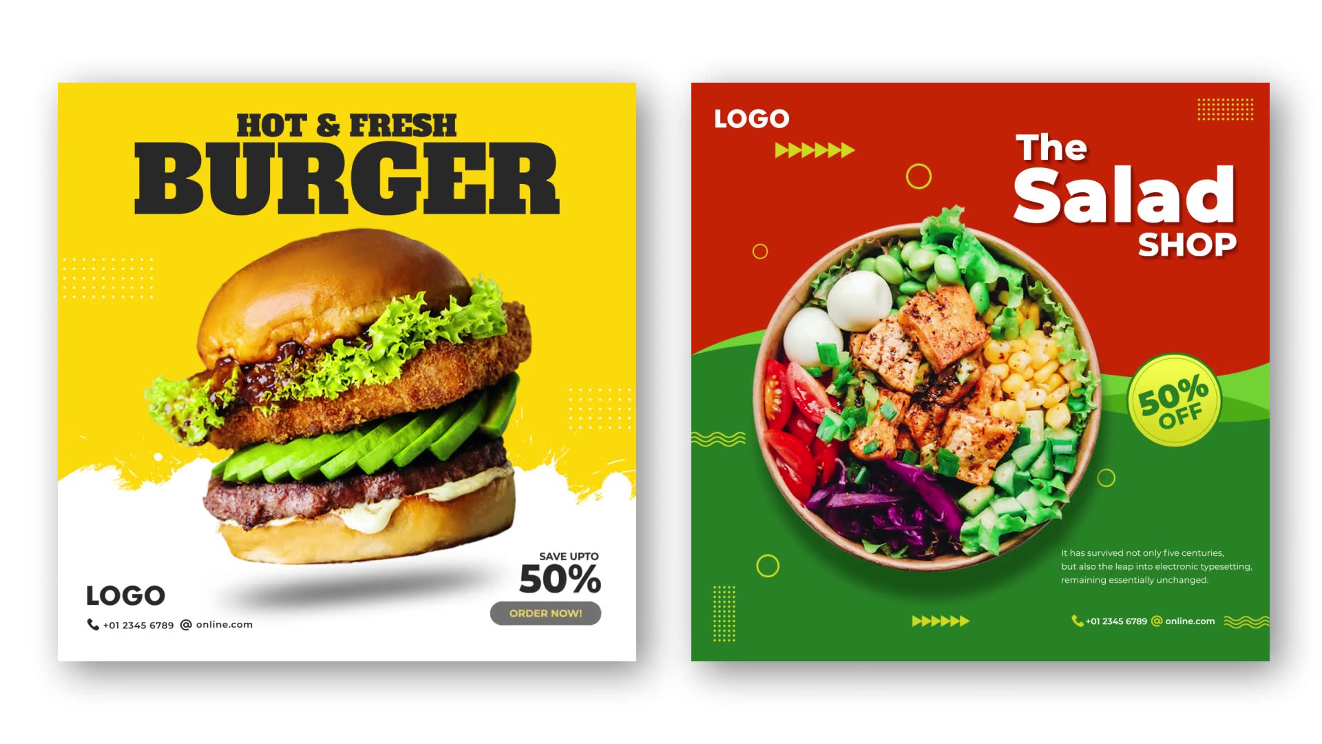 Food Promo Instagram Post V29 Videohive 29603082 After Effects Image 5