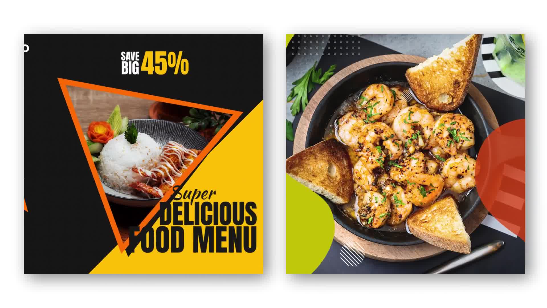 Food Promo Instagram Post V29 Videohive 29603082 After Effects Image 9