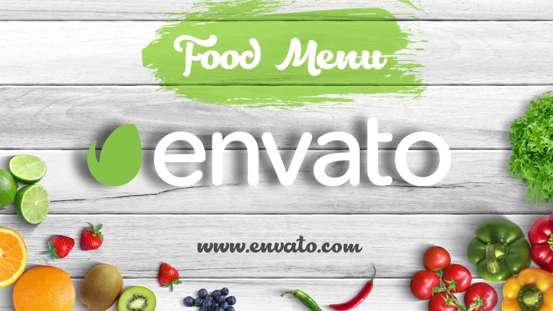 Food Promo Menu Videohive 32283427 After Effects Image 1