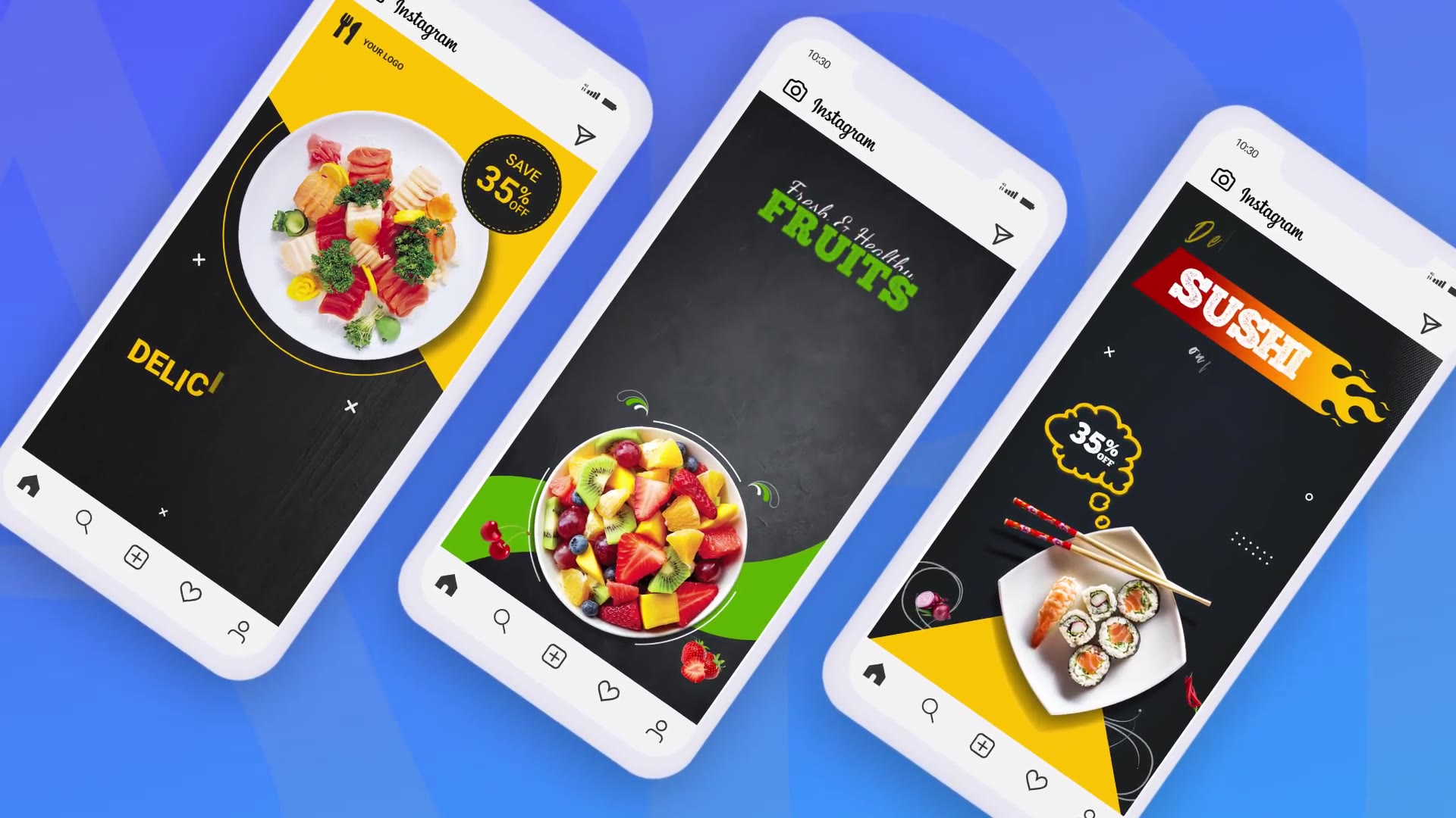Food Promo Stories – Instagram Stories Pack Videohive 34766093 After Effects Image 5