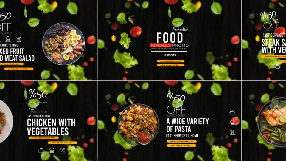 Food Promo Videohive 30358098 After Effects Image 1