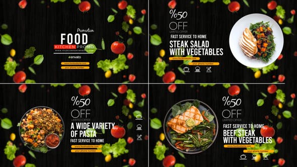 Food Promo - Videohive Download 30358098