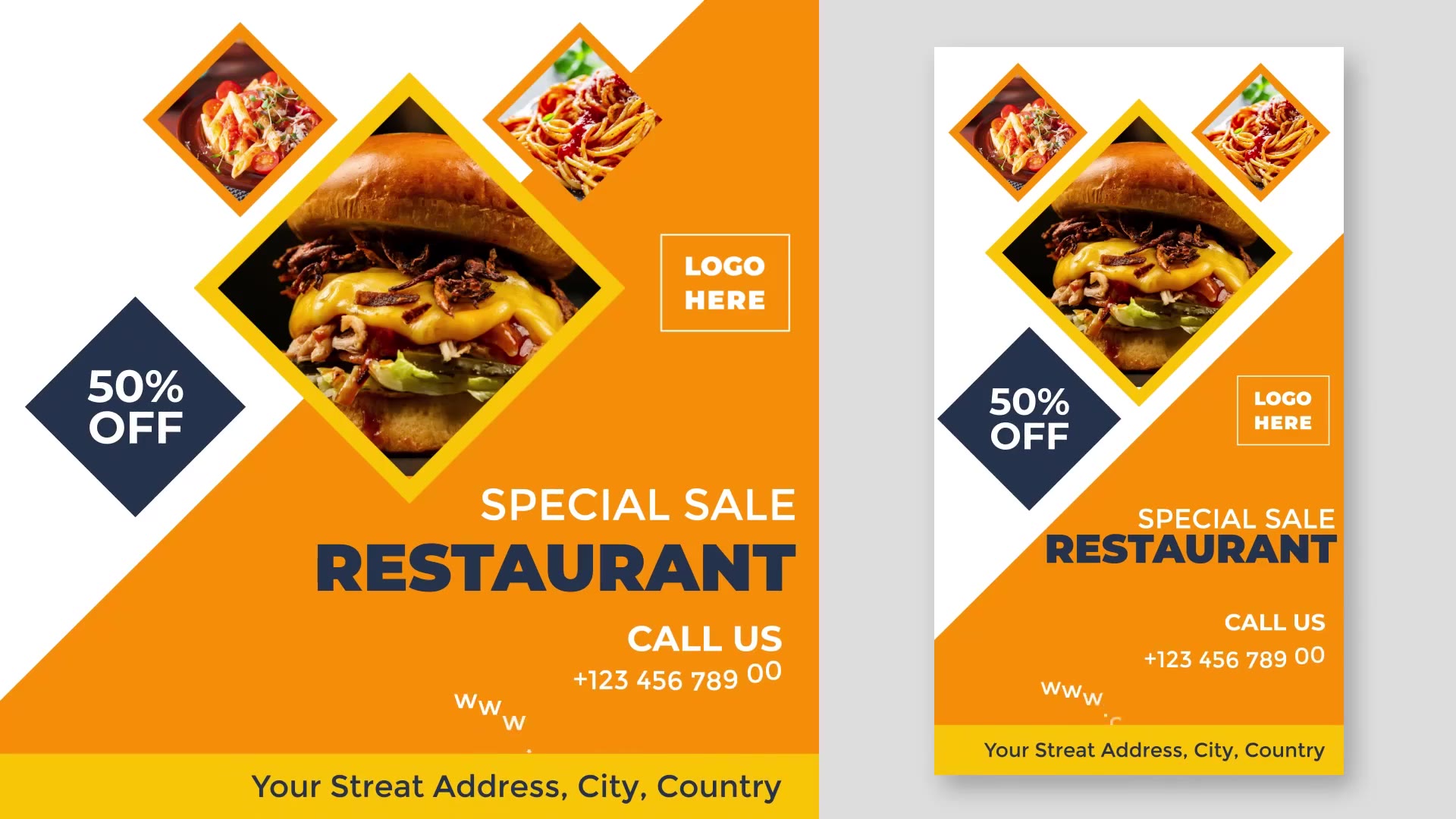 Food & Restaurant Promo Social B90 Videohive 33041595 After Effects Image 5