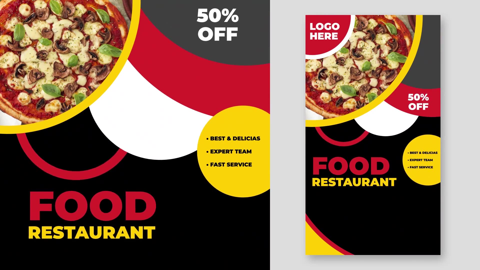 Food & Restaurant Promo Social B90 Videohive 33041595 After Effects Image 6