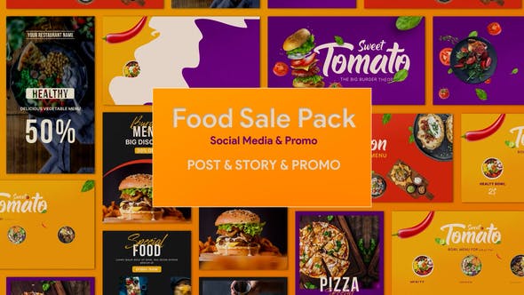 Food Sale Pack - Download Videohive 37820166