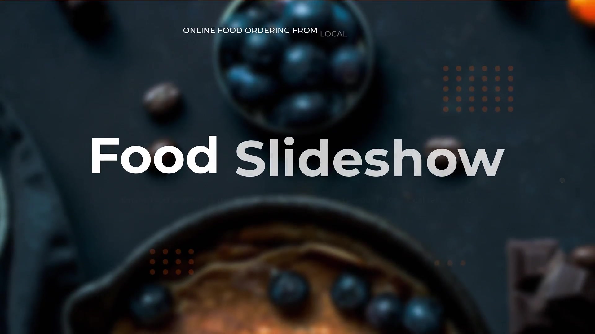 Food Slideshow - Download Videohive 23341559
