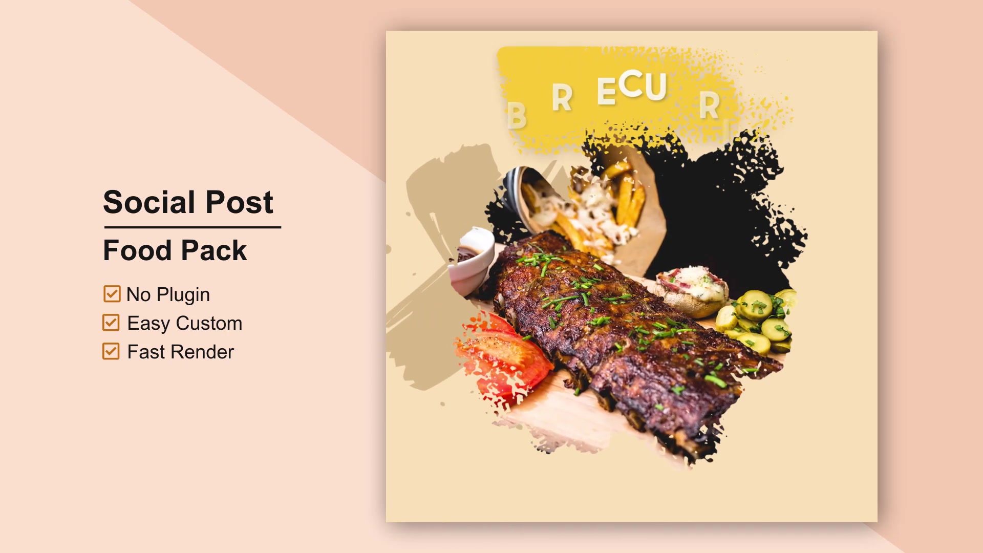 Food Social Post V14 Videohive 27856933 After Effects Image 6