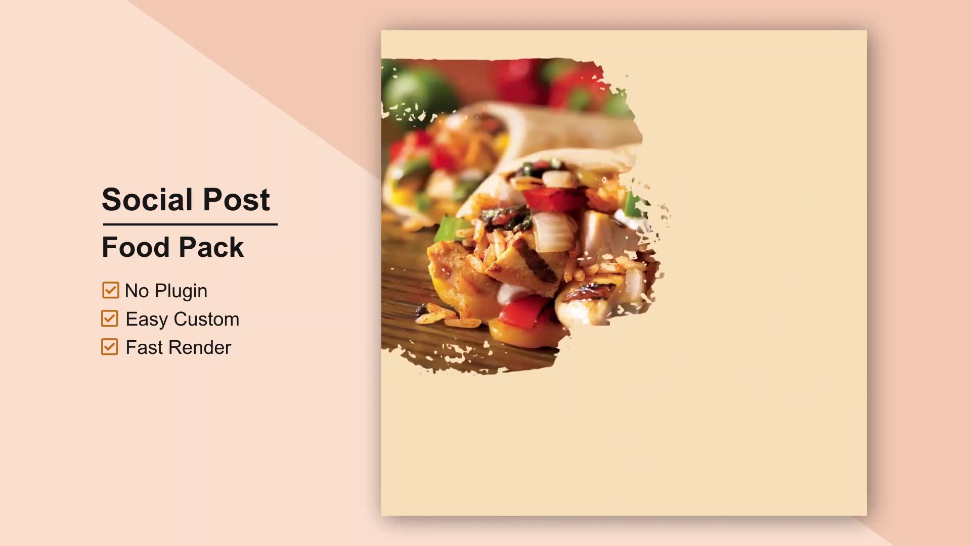 Food Social Post V35 Videohive 30166922 After Effects Image 9