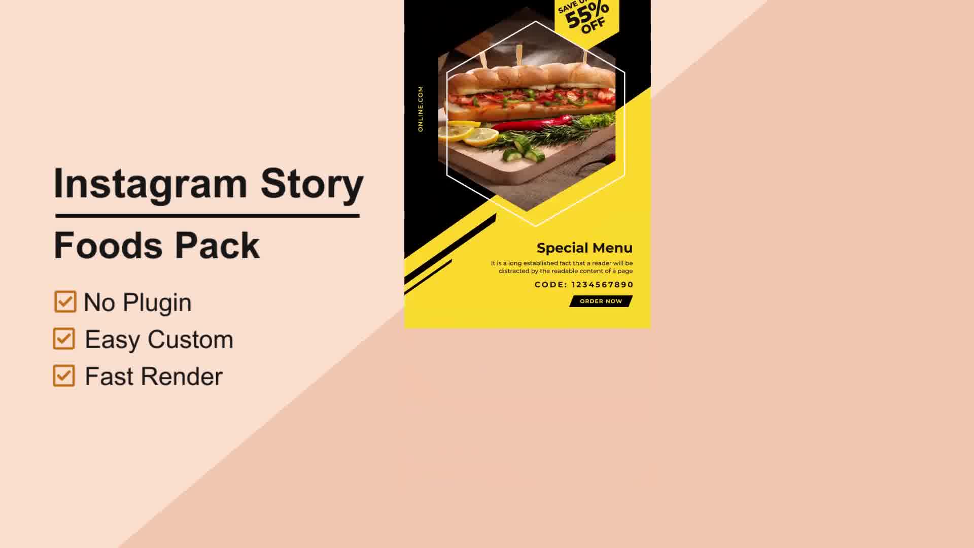 Foods Instagram Stories V04 Videohive 27125852 After Effects Image 11