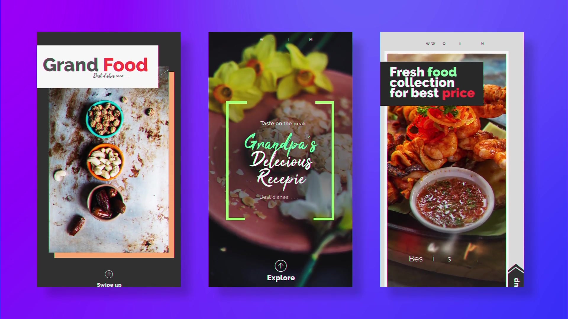 Foodz Instagram Stories - Download Videohive 22955557