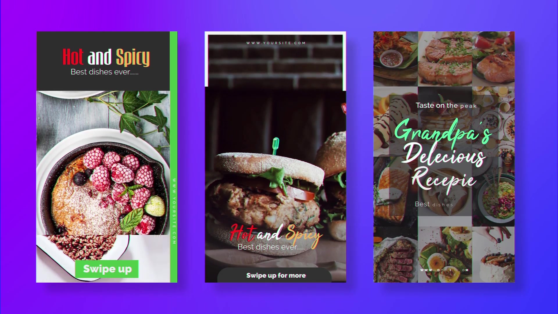 Foodz Instagram Stories - Download Videohive 22955557