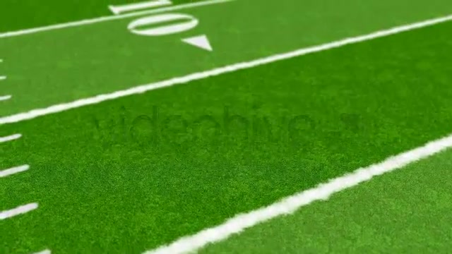Football Field From End Zone to End Zone Videohive 1805343 Motion Graphics Image 2