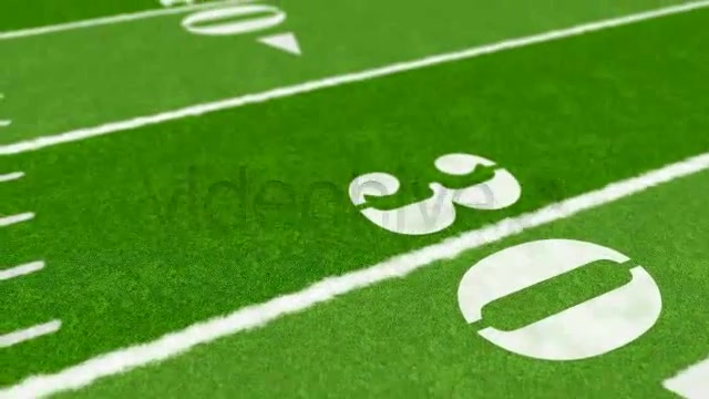 Football Field From End Zone to End Zone Videohive 1805343 Motion Graphics Image 4