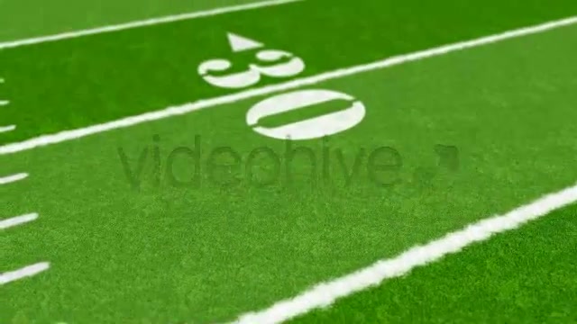 Football Field From End Zone to End Zone Videohive 1805343 Motion Graphics Image 6