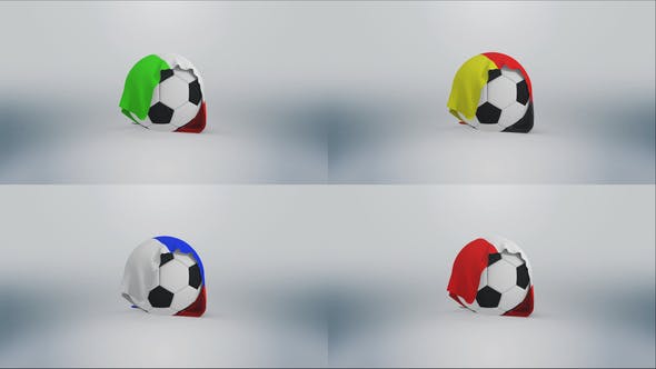 Football Flag Logo Soccer - 30569990 Download Videohive