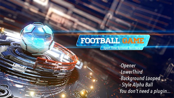 Football Game Opener - 20616990 Download Videohive