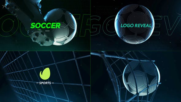 Football & Soccer Logo Opener - Videohive Download 24223882