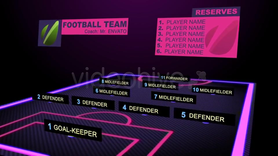 Football Team Tactics - Download Videohive 2795537