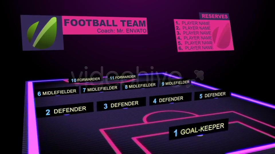 Football Team Tactics - Download Videohive 2795537