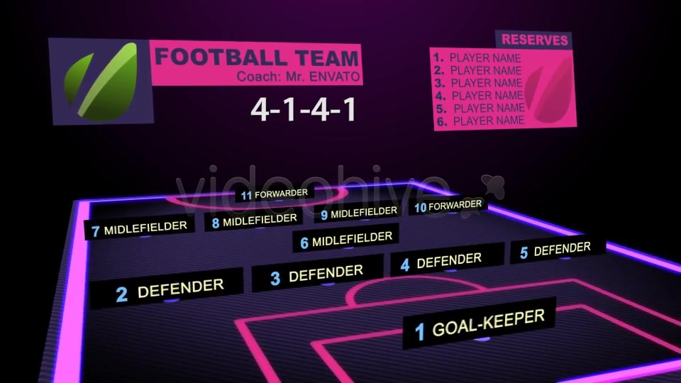 Football Team Tactics - Download Videohive 2795537