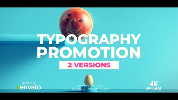 For Typography Promo - Videohive 22266935 Download