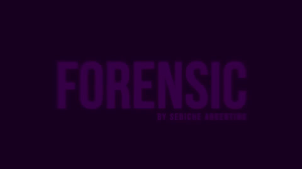 Forensic Trailer + Intro - Download Videohive 8365280