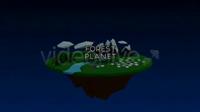 Forest Planet Logo - Download Videohive 3826998