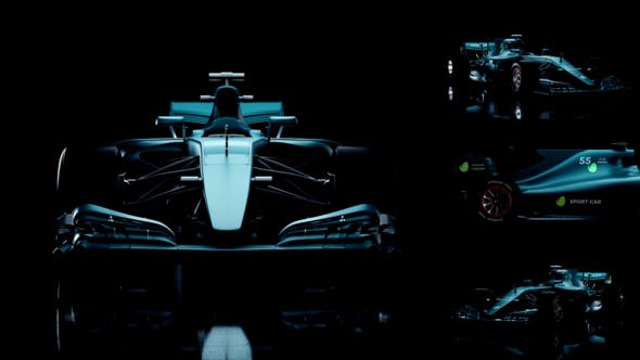 Formula One Branding Opener - Videohive 33306624 Download