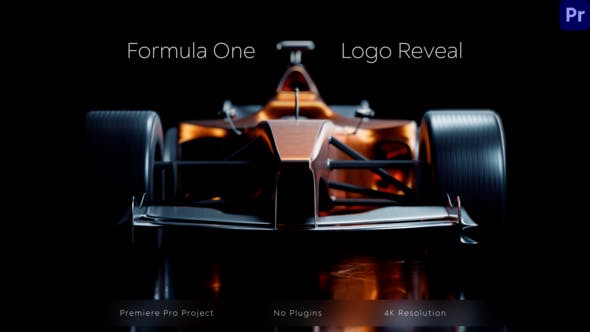 Formula One Racing Logo For Premiere Pro - Videohive 32230881 Download