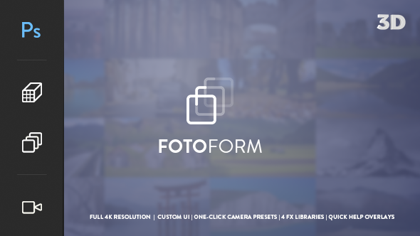 FotoForm Geometric 3D Photo Animator - Download Videohive 17850213