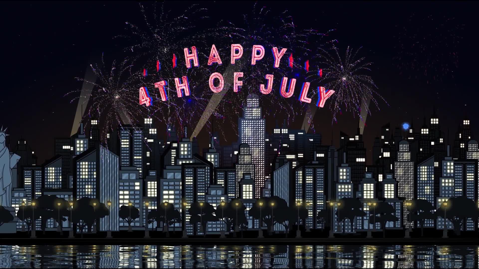 Fouth of July Logo Reveal Videohive 32826503 After Effects Image 1