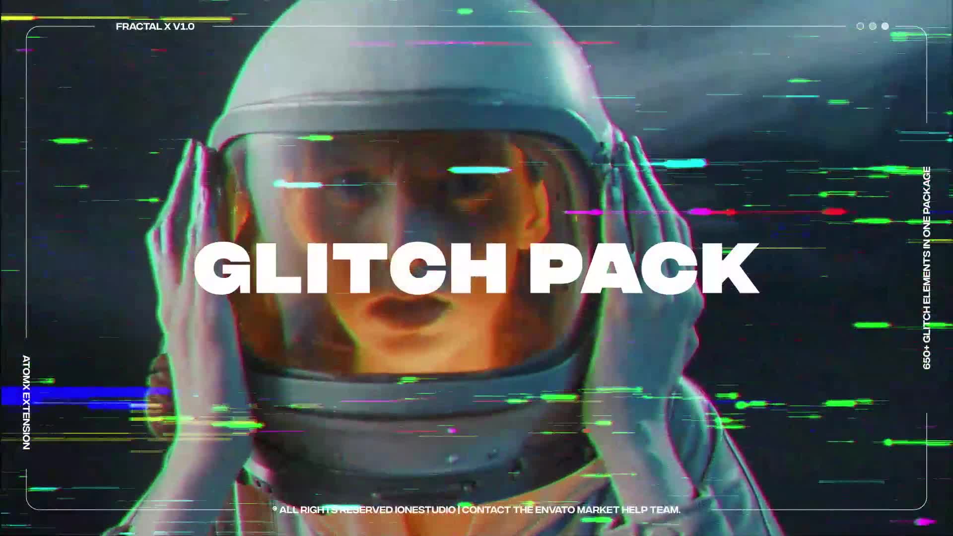 FRACTAL X | 650+ Glitch Pack Videohive 36865814 After Effects Image 1